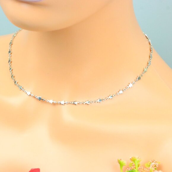Delicate & Contemporary Necklace Chain, A Lovely Choice for Women, EVCH1654 - Picture 4 of 10